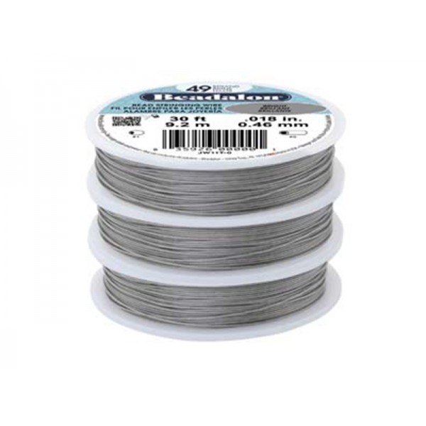 Beadalon 49 strand hot sale beading wire